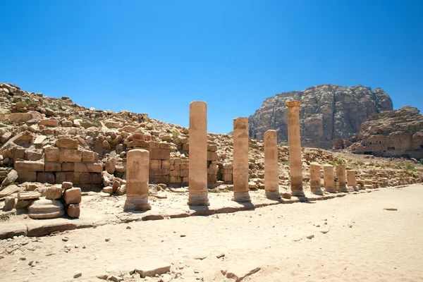 Grupos electrógenos en Petra, Jordania — Foto de Stock