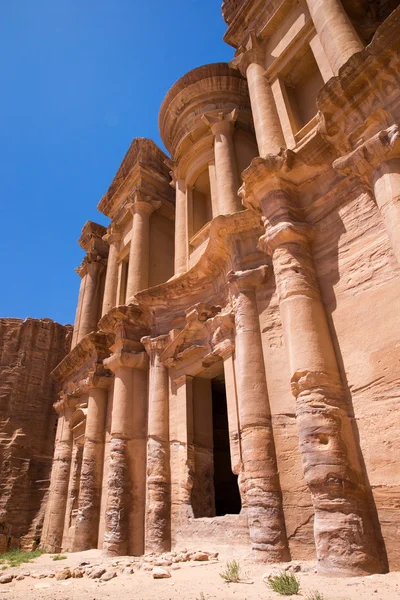 Gamle tempel i Petra - Stock-foto