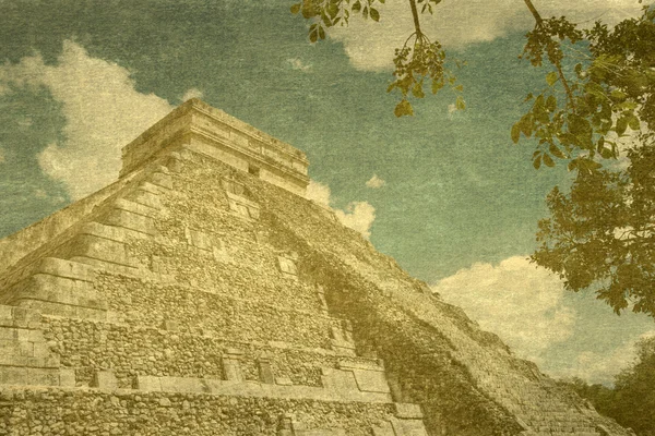 Kukulkan piramide in Mexico — Stockfoto