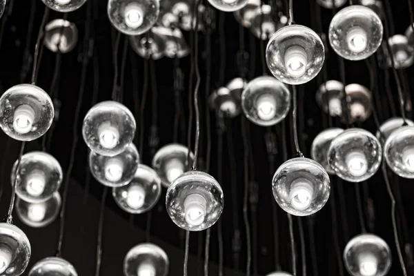 Fundo com lâmpadas — Fotografia de Stock