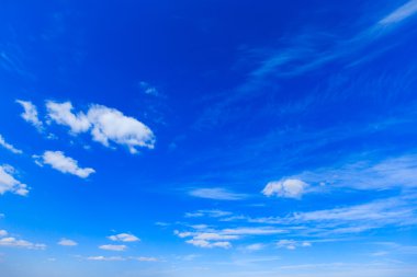 Mavi gökyüzü arkaplanı