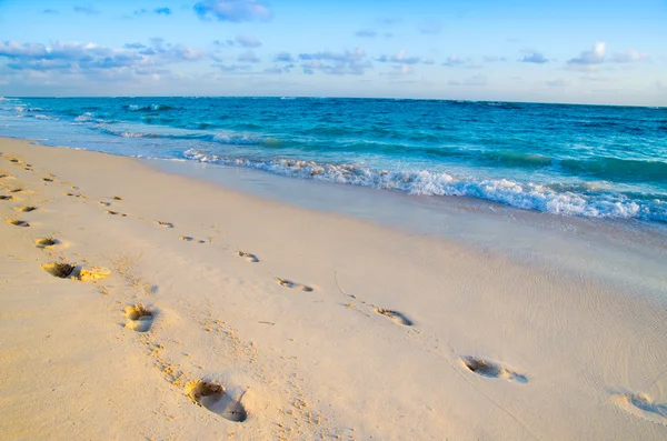 Пляж і красиве тропічне море — стокове фото