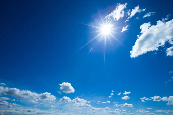 Blue sky background — Stock Photo, Image