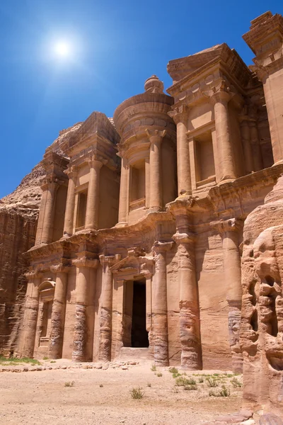 Antiguo templo en Petra — Foto de Stock