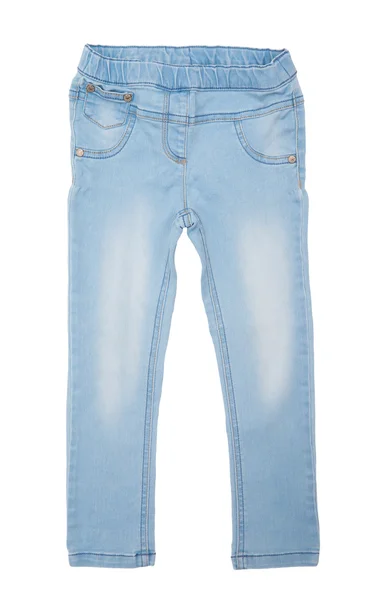 Красивые голубые джинсы — стоковое фото