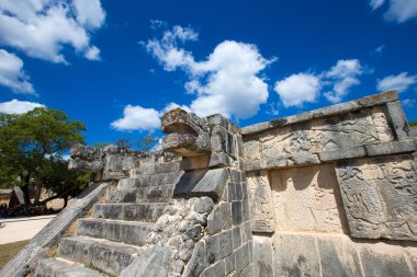 Chichen Itza tapınakta Kukulcan