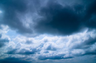 bulutlu mavi gökyüzü arkaplanı