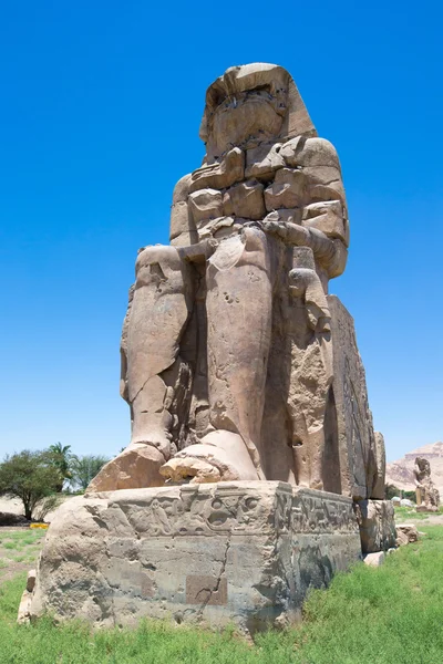 Colossi of Memnons  in Egypt — 图库照片