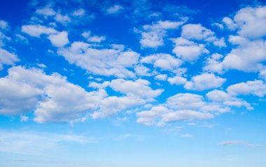 bulutlu mavi gökyüzü arkaplanı