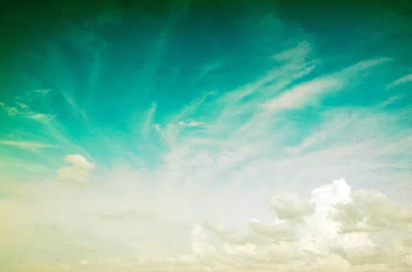 Blue sky background with tclouds — Stock fotografie