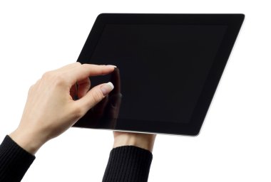 tablet bilgisayar ile el