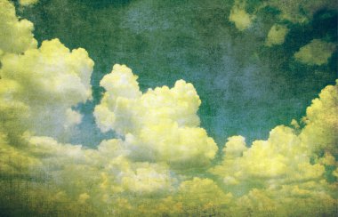 Grunge mavi gökyüzü arka plan