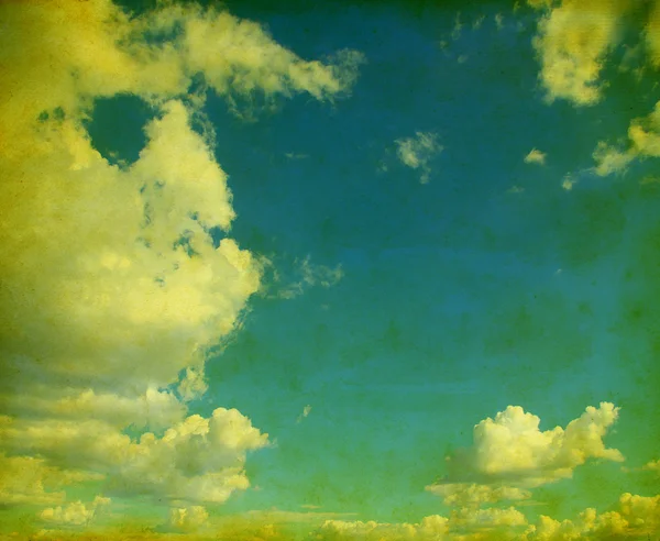 Ilustracja niebieski niebo — Zdjęcie stockowe