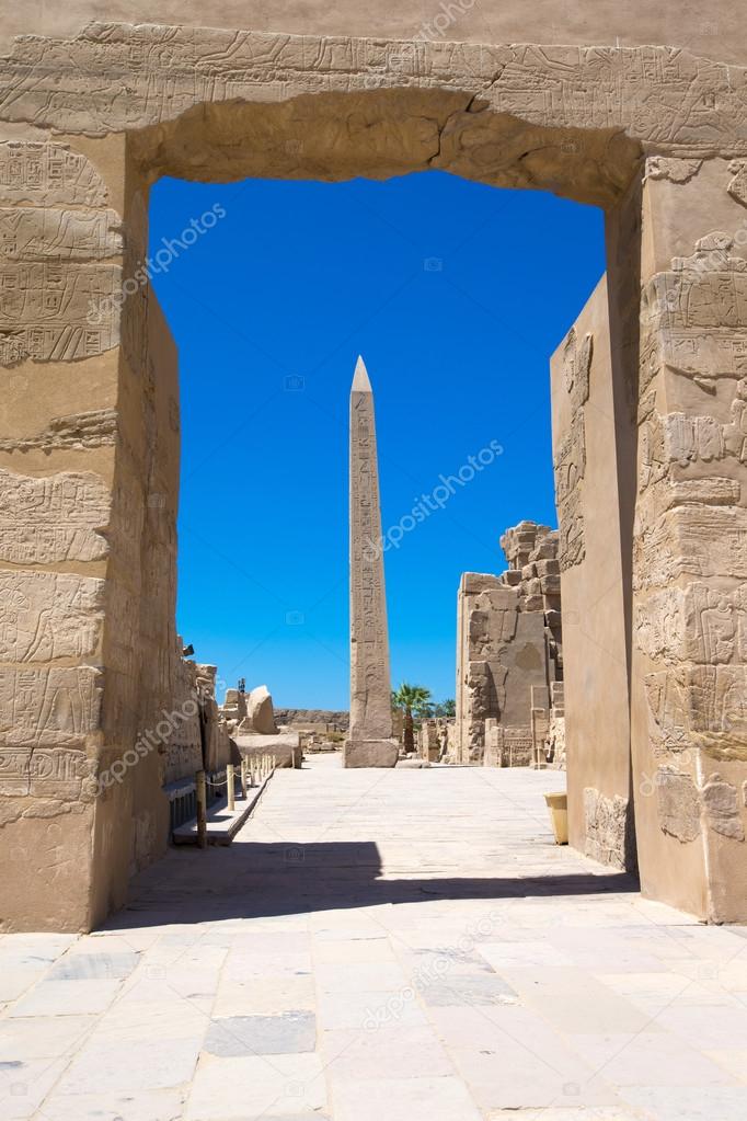 Obelisk of Queen Hapshetsut in Karnak