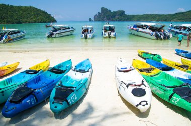 Krabi Andaman Denizi'nin güzel Adaları
