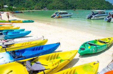 Krabi Andaman Denizi'nin güzel Adaları