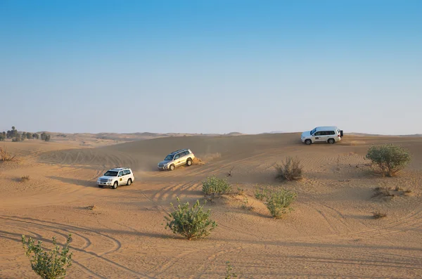 Jeep safari in Dubai, UAE. — 图库照片