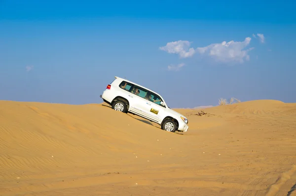 Jeep safari in Dubai, UAE. — 图库照片
