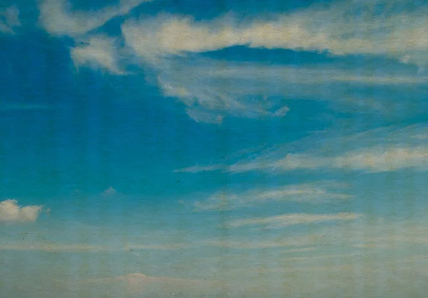 Grunge kék ég háttér — Stock Fotó