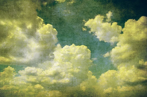 Grunge blue sky pozadí — Stock fotografie