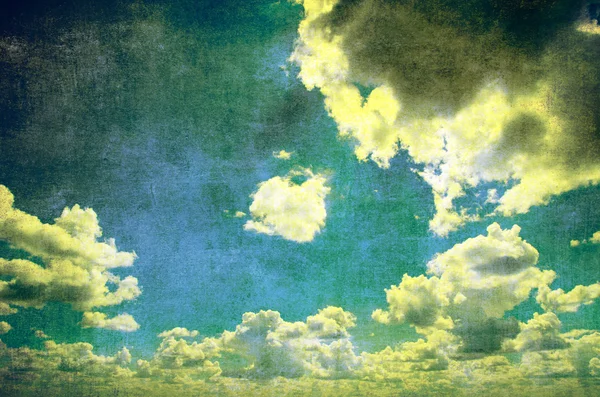 Grunge blue sky  background — Stock Photo, Image