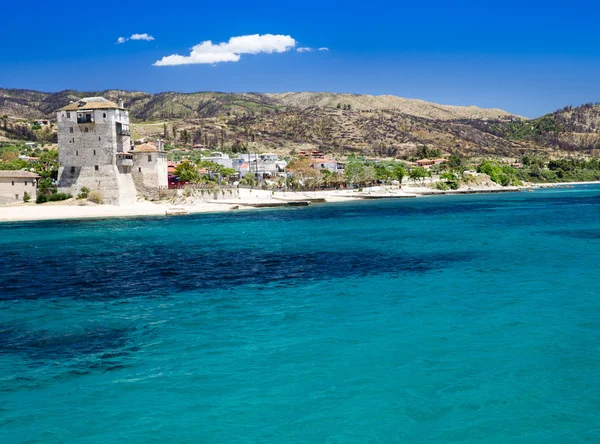 Playa y mar tropical — Foto de Stock