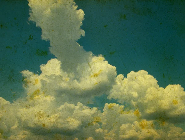 Grunge blå himmel bakgrund — Stockfoto