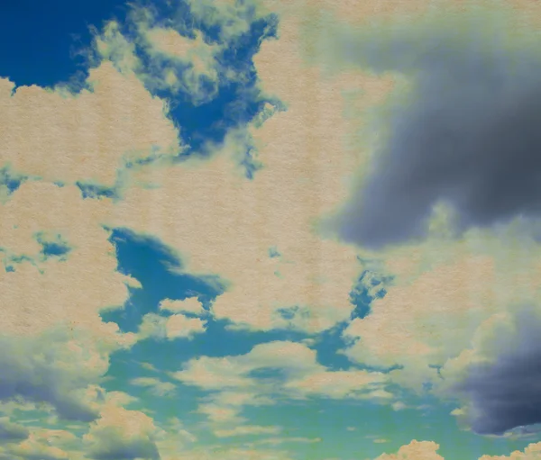 Grunge blue sky  background — Stock Photo, Image
