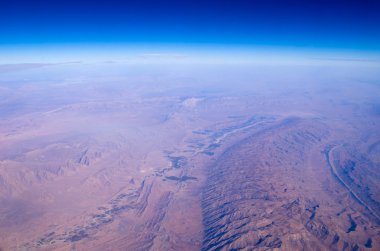 Hava gökyüzü ve bulutlar