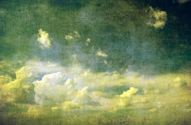 Grunge mavi gökyüzü arka plan