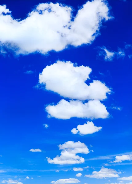 Blue sky with white clouds — Stock Photo, Image