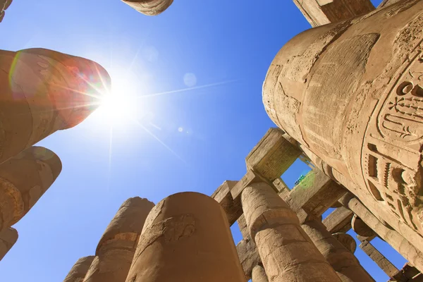 Antika ruiner av Karnak-templet — Stockfoto