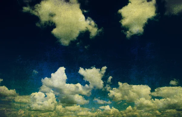Grunge fundo céu azul — Fotografia de Stock
