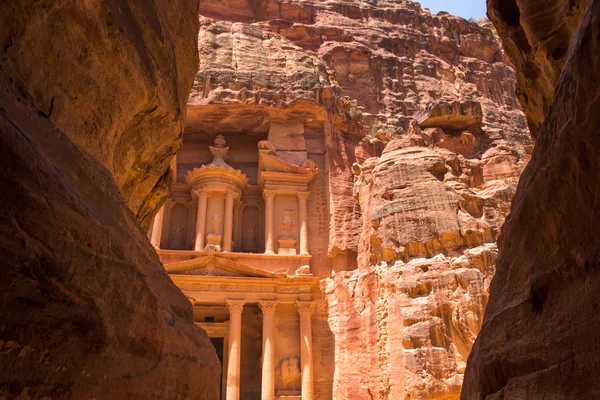 Petra'da Al Khazneh — Stok fotoğraf