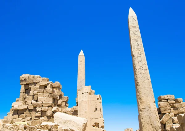 Ancient ruins of Karnak temple — Stock Photo, Image