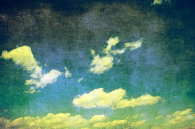 Grunge gökyüzü