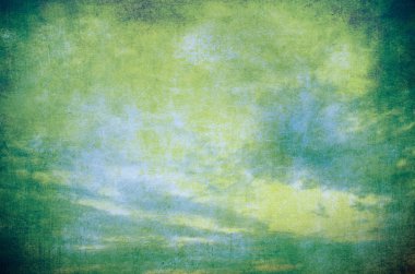 Grunge mavi gökyüzü arka plan