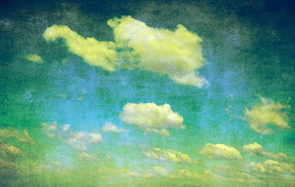 Grunge 的天空 — 图库照片