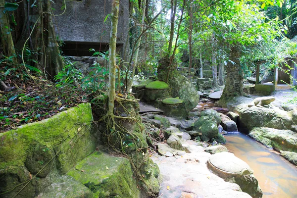 Tanim 魔法の仏庭園、サムイ島、タイ — ストック写真