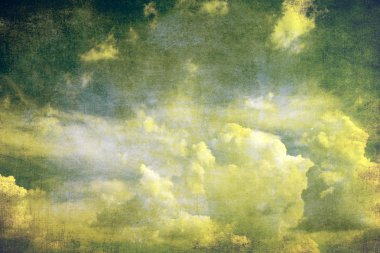 Grunge mavi gökyüzü arka plan