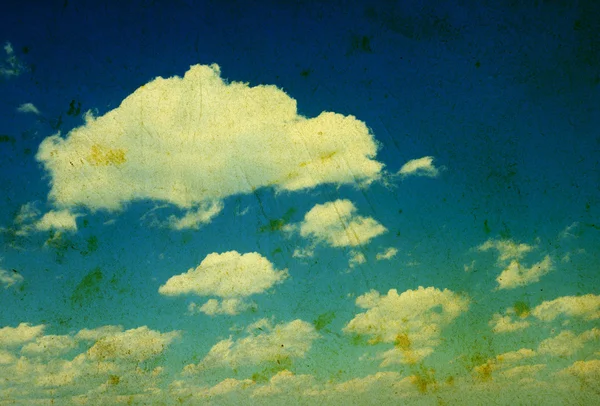Grunge blauer Himmel Hintergrund — Stockfoto