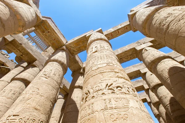 Antika ruiner av Karnak-templet — Stockfoto