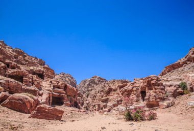 Kesik Kaya mimarisinde Petra