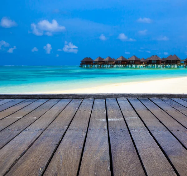 Tropical beach in Maldives — Stock Photo, Image