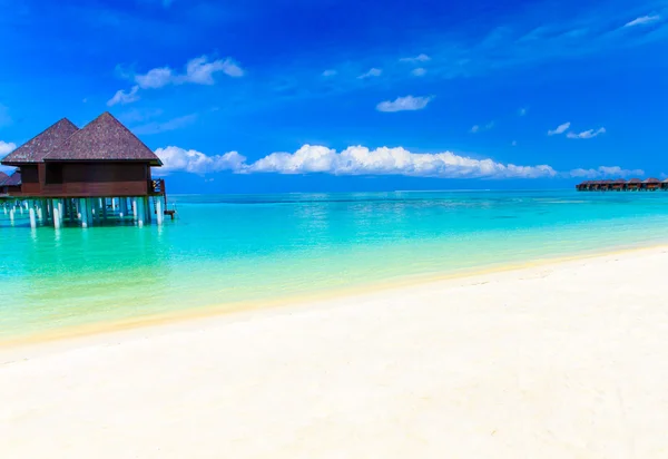 Τροπική παραλία στις Μαλδίβες — Φωτογραφία Αρχείου