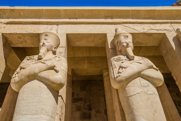 Tempel av Hatshepsut nära Luxor — Stockfoto