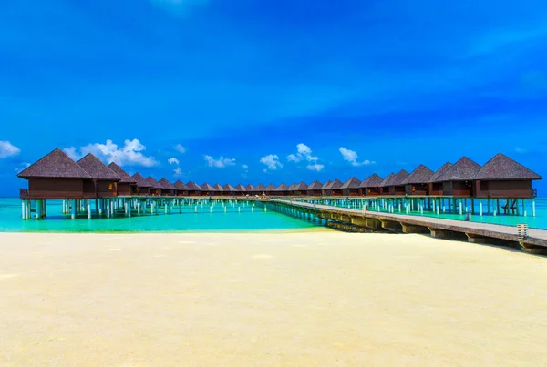 Spiaggia tropicale alle Maldive — Foto Stock