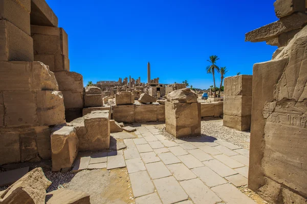 Ruinen des Karnak-Tempels in Ägypten — Stockfoto
