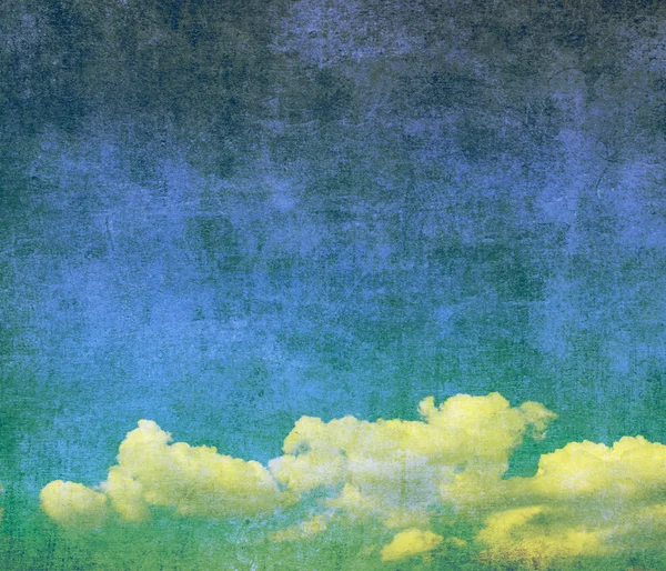 Grunge blue sky  background — Stock Photo, Image