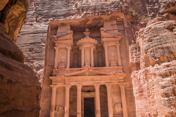 Al Khazneh en Petra, Jordania —  Fotos de Stock